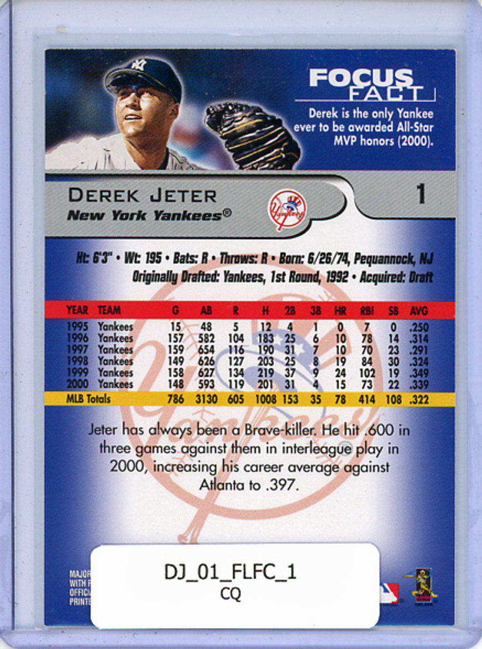 Derek Jeter 2001 Focus #1 (CQ)