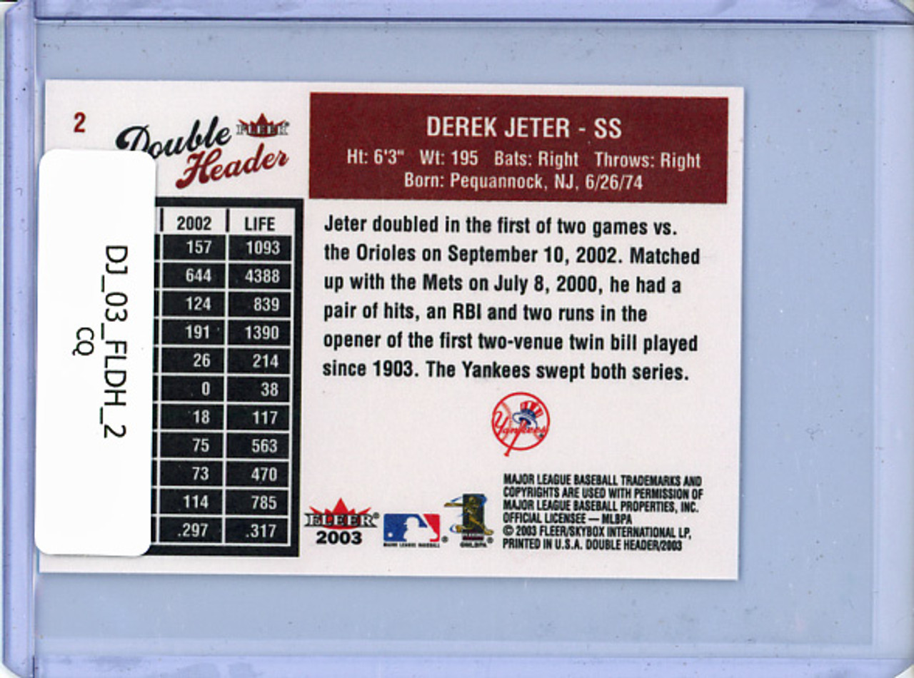 Derek Jeter 2003 Double Header #2 (CQ)