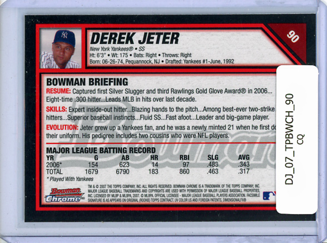 Derek Jeter 2007 Bowman Chrome #90 (CQ)