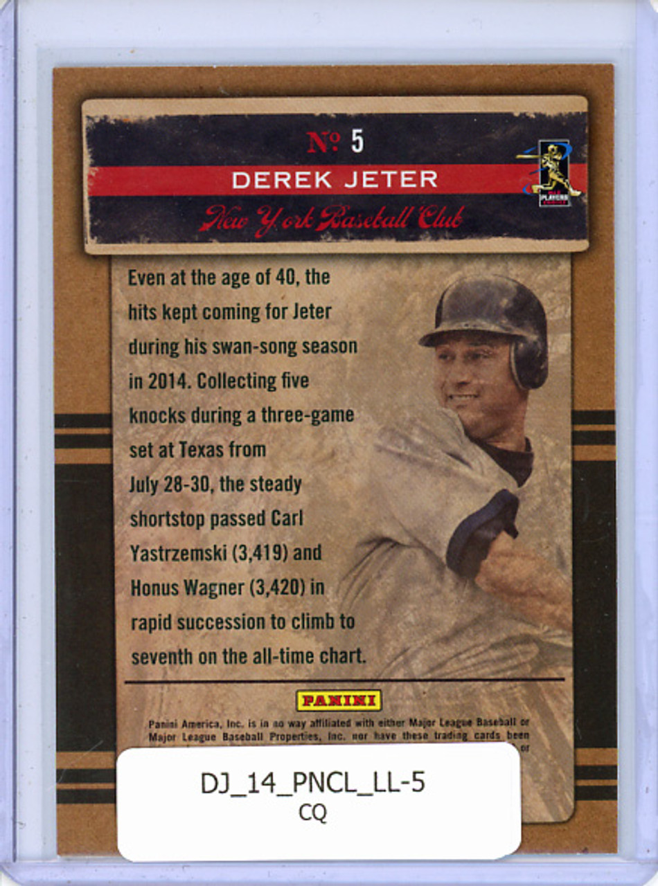 Derek Jeter 2014 Classics, Legendary Lumberjacks #5 (CQ)