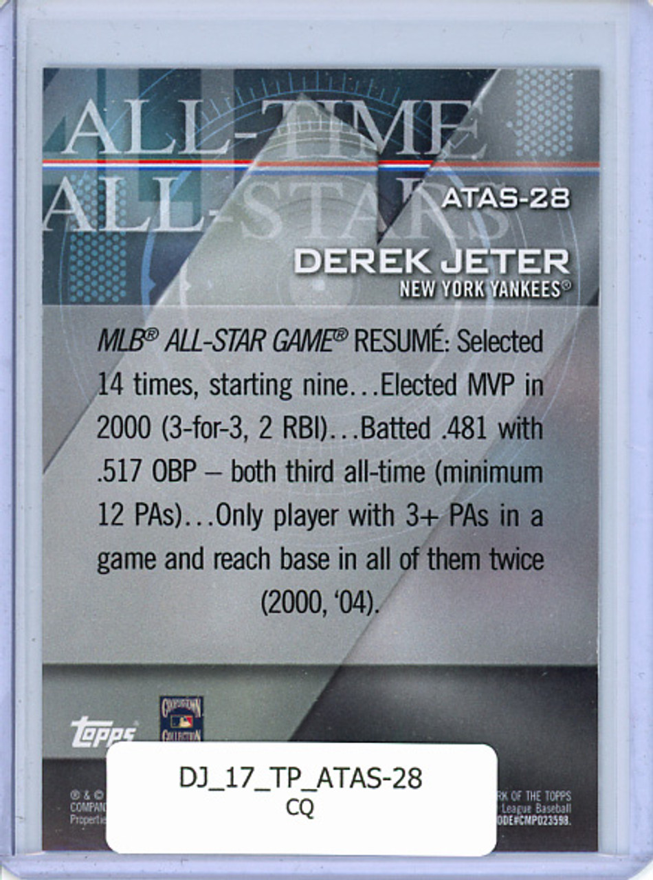 Derek Jeter 2017 Topps, All-Time All-Stars #ATAS-28 (CQ)