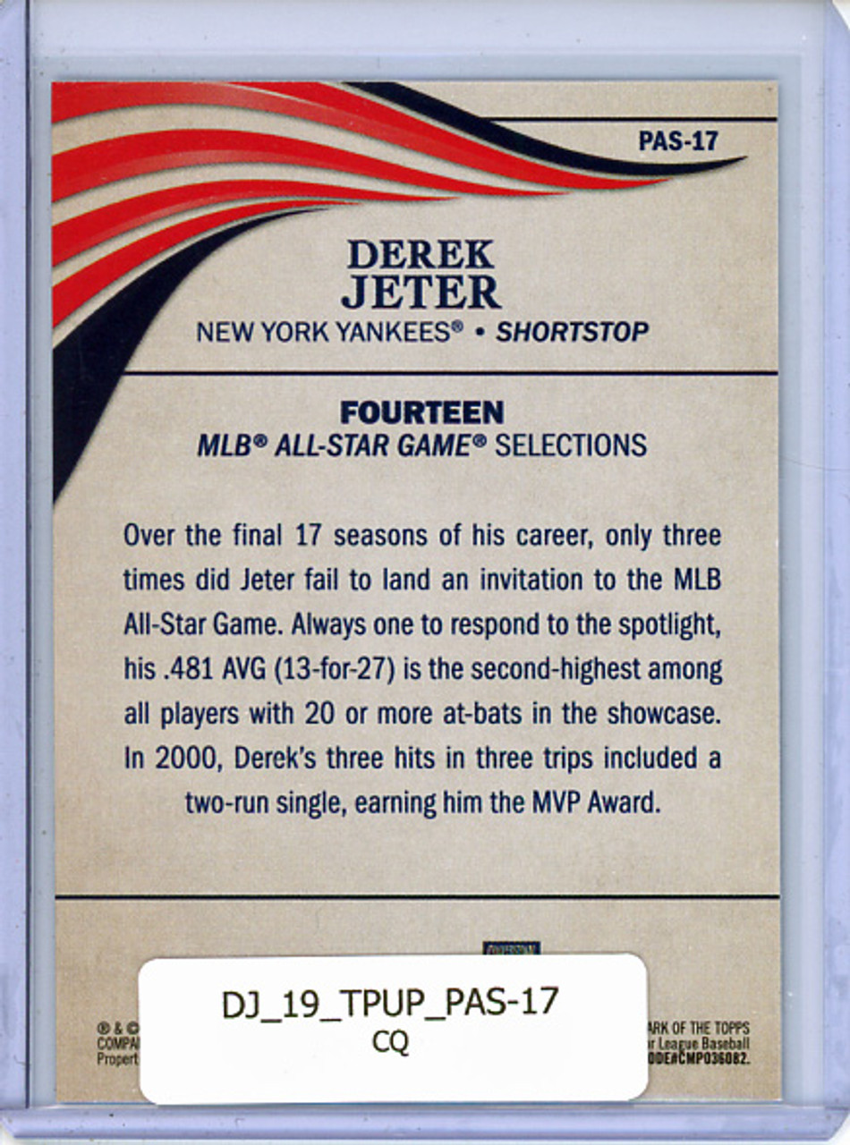 Derek Jeter 2019 Topps Update, Perennial All-Stars #PAS-17 (CQ)