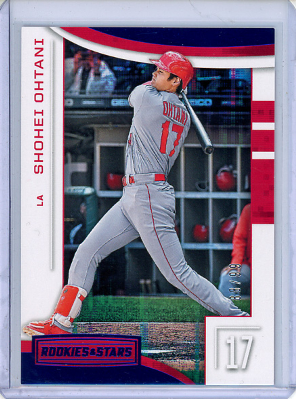 Shohei Ohtani 2019 Chronicles, Rookies & Stars #12 Blue (#88/99) (CQ)