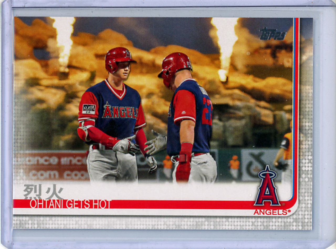 Shohei Ohtani 2019 Topps #367 Ohtani Gets Hot (CQ)