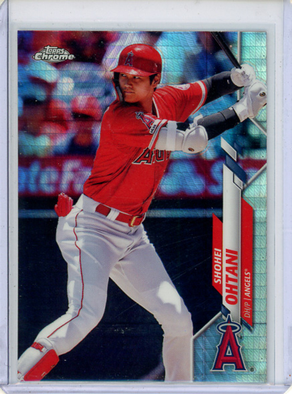 Shohei Ohtani 2020 Topps Chrome #21 Prism Refractors (CQ)