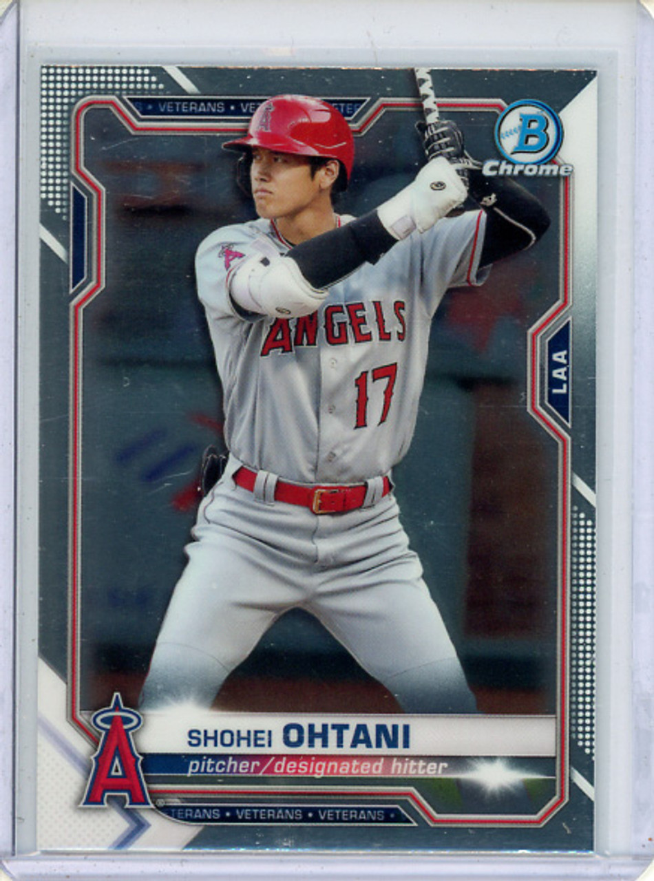 Shohei Ohtani 2021 Bowman Chrome #27 (CQ)