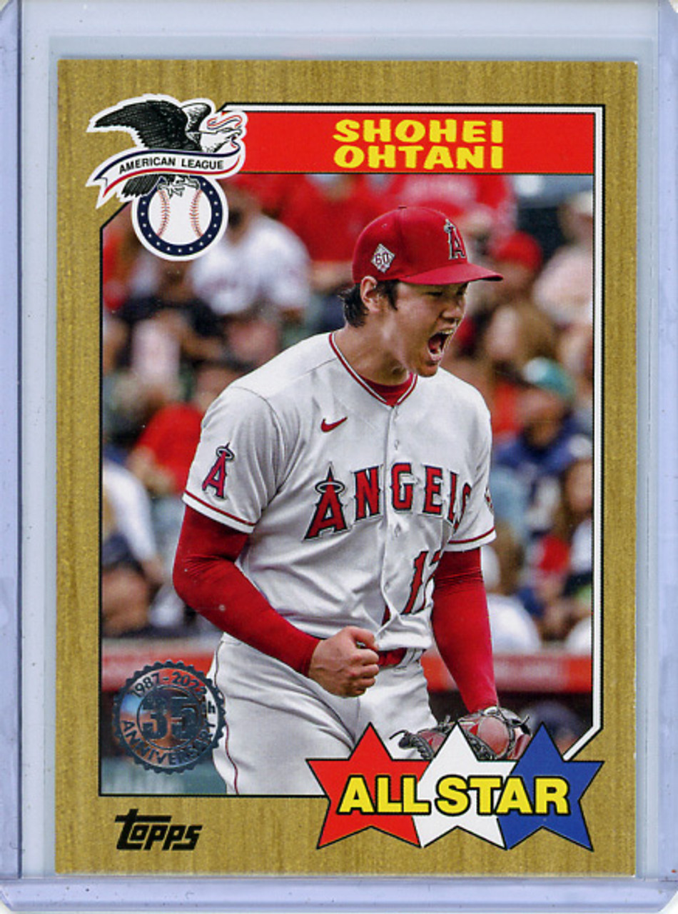 Shohei Ohtani 2022 Topps, 1987 Topps All-Star #87AS-2 (CQ)