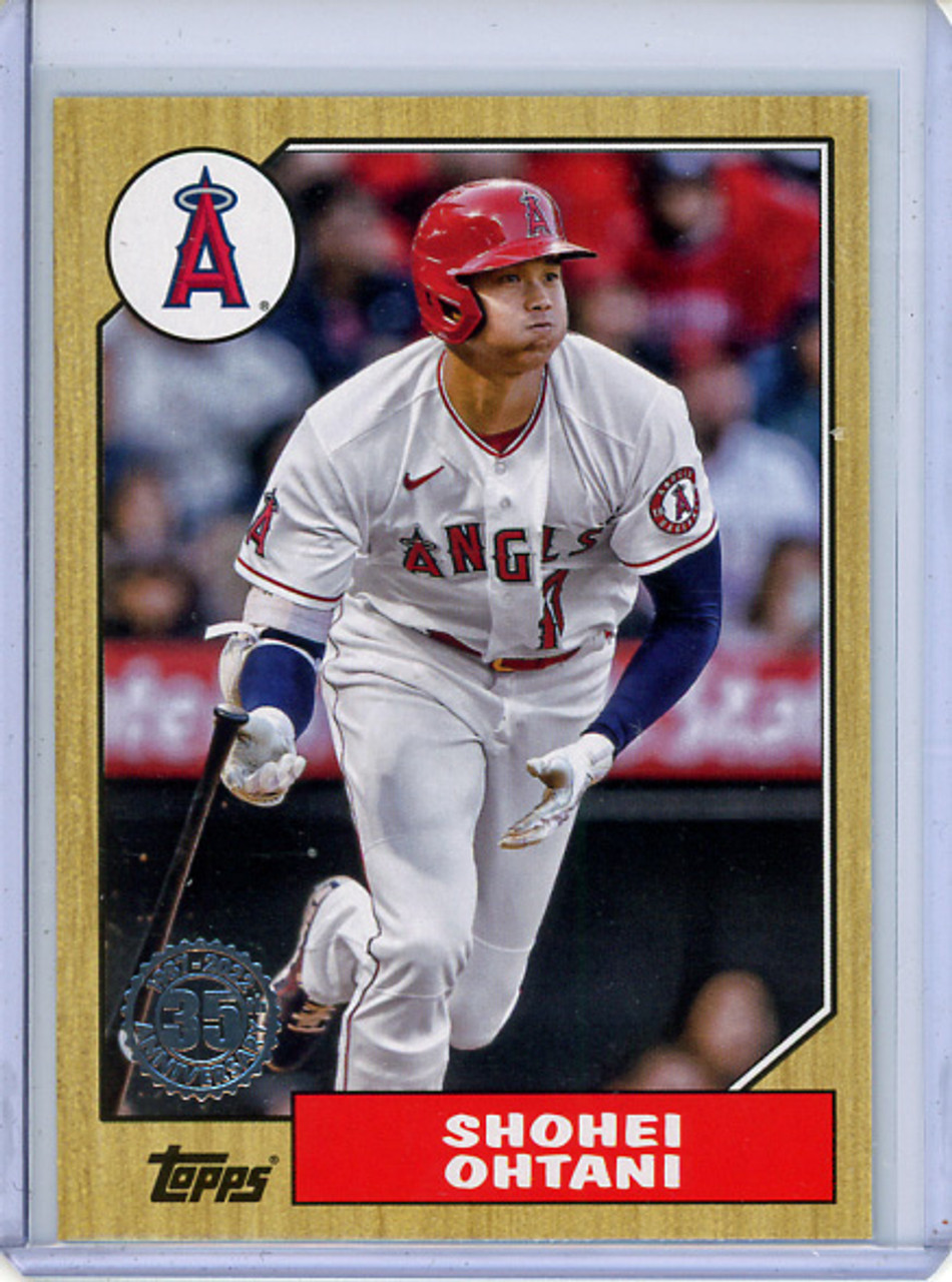 Shohei Ohtani 2022 Topps Update, 1987 Topps #87TBU-5 (CQ)