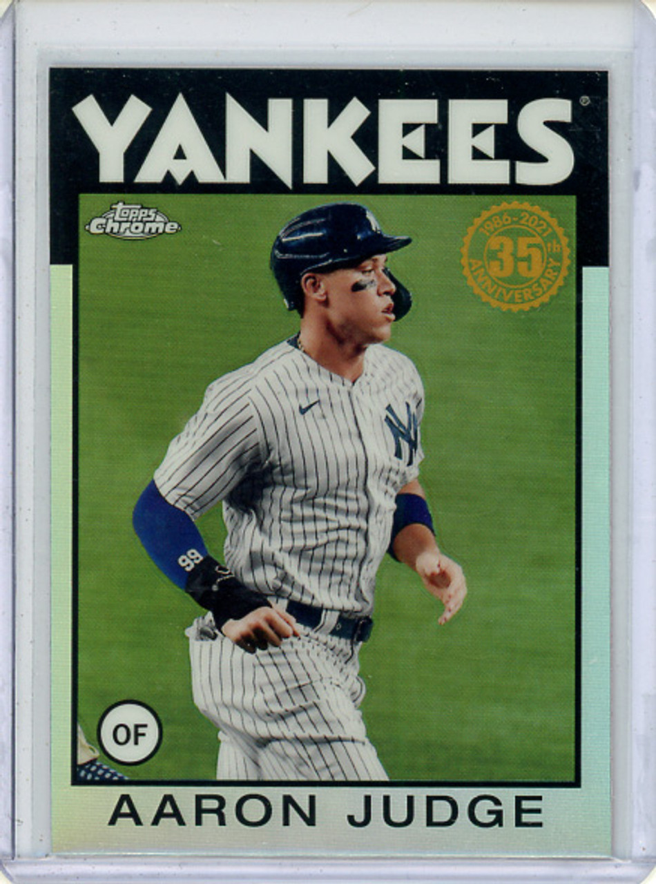 Aaron Judge 2021 Topps Chrome, 1986 Topps #86BC-1 (CQ)