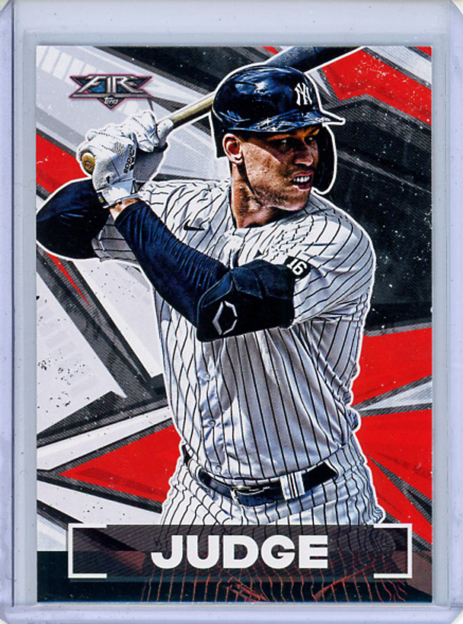 Aaron Judge 2021 Topps Fire #150 (CQ)