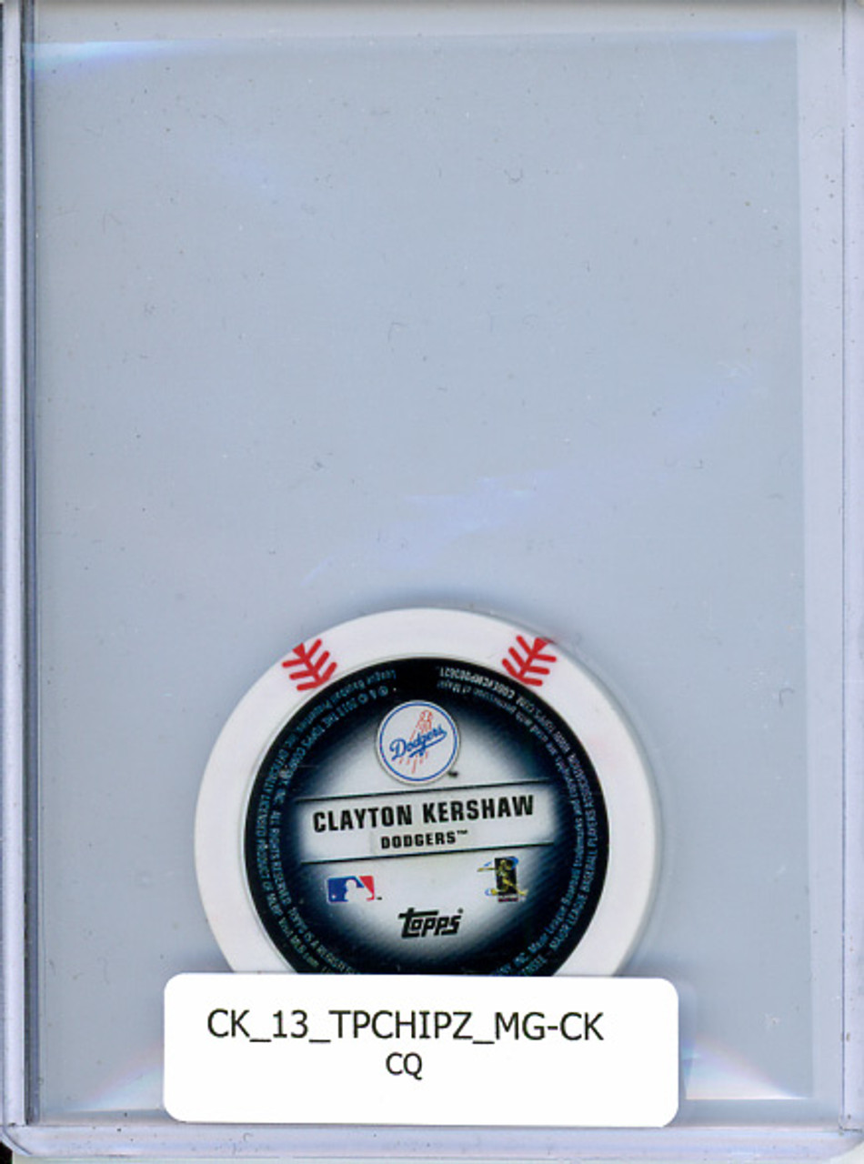 Clayton Kershaw 2013 Topps Chipz, Magnets #CK (CQ)