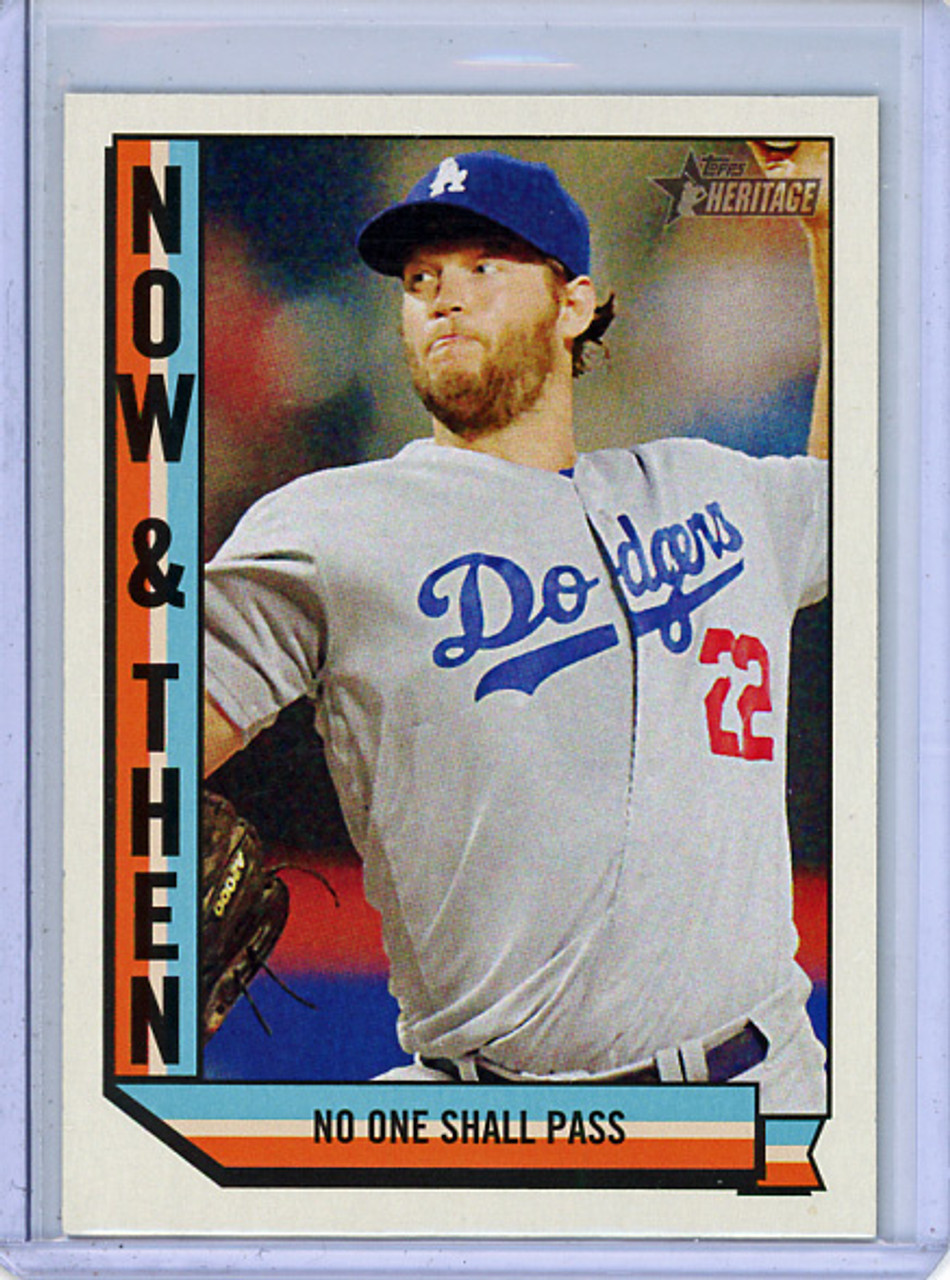 Clayton Kershaw 2016 Heritage, Now & Then #NT-14 (CQ)