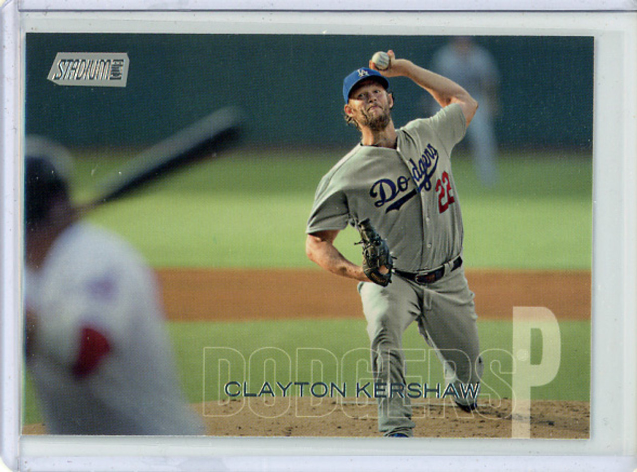 Clayton Kershaw 2018 Stadium Club #276 (CQ)