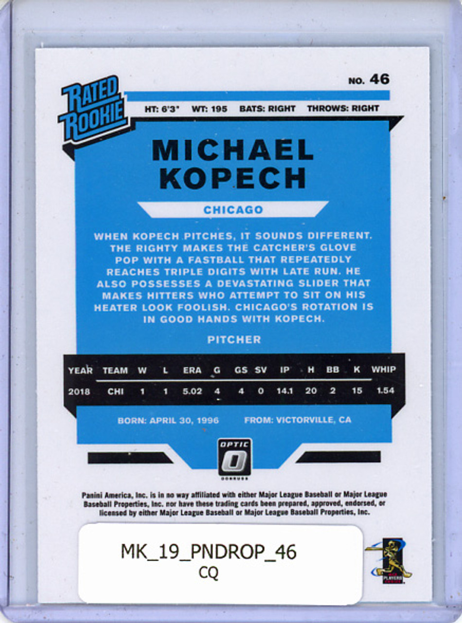 Michael Kopech 2019 Donruss Optic #46 (CQ)