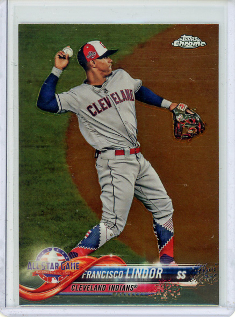 Francisco Lindor 2018 Chrome Update #HMT81 All-Star (CQ)