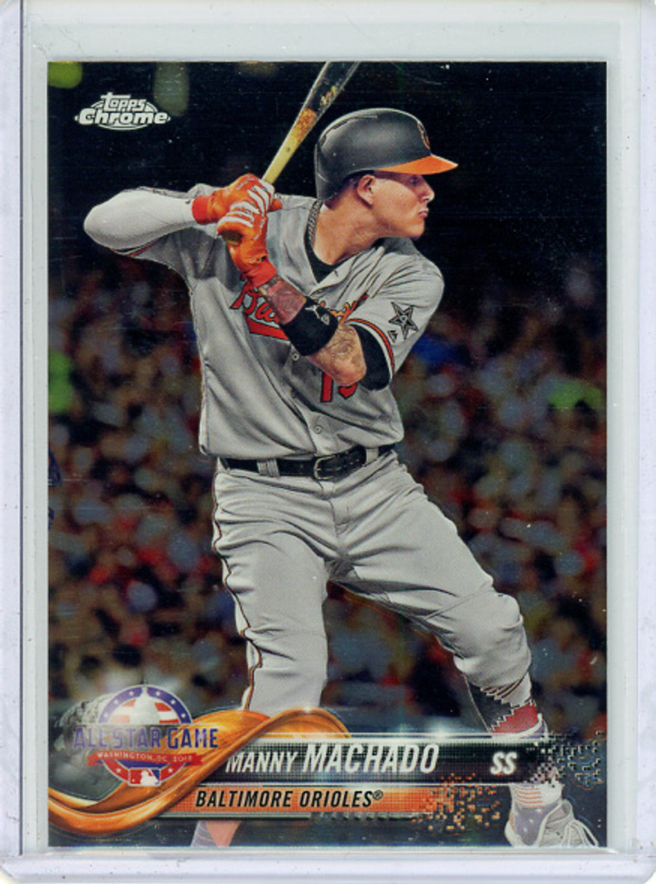 Manny Machado 2018 Topps Chrome Update #HMT66 All-Star (CQ)