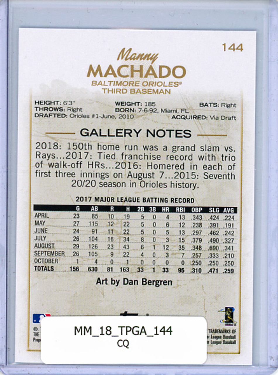 Manny Machado 2018 Gallery #144 (CQ)