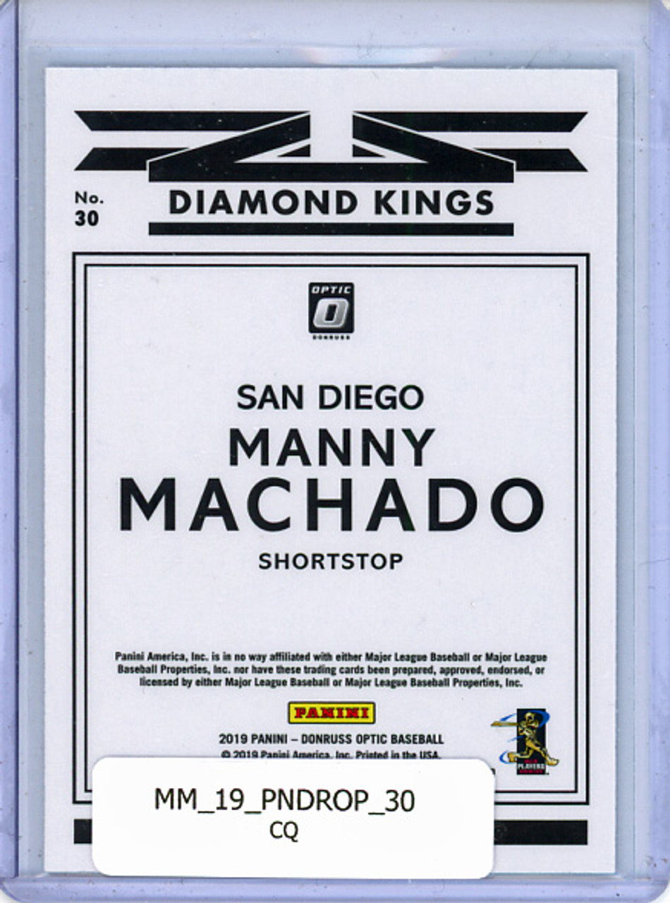 Manny Machado 2019 Donruss Optic #30 Diamond Kings (CQ)