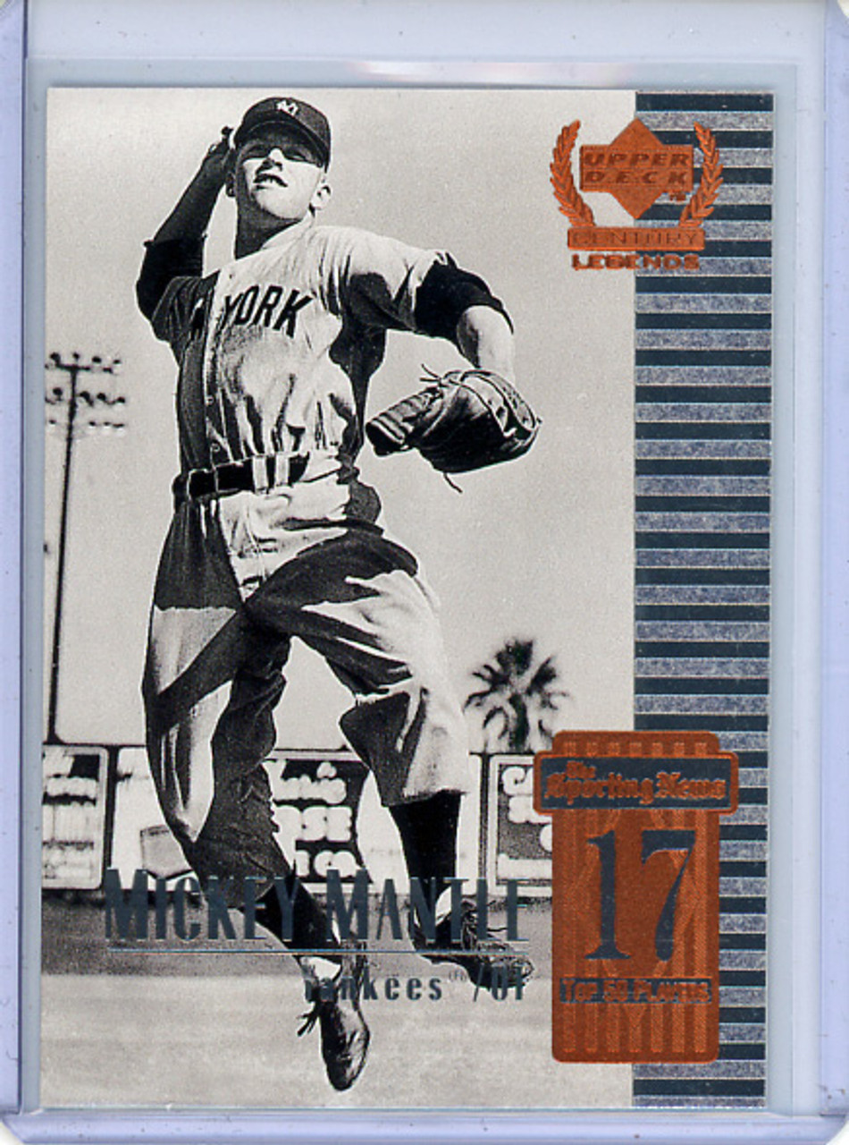 Mickey Mantle 1999 Century Legends #17 (CQ)