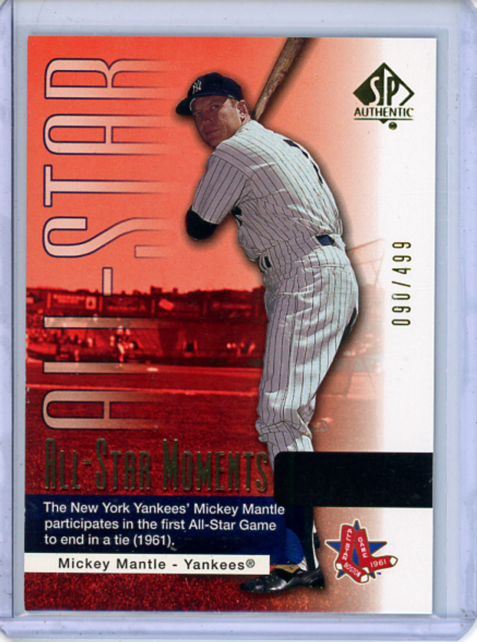 Mickey Mantle 2004 SP Authentic #144 (#090/499) (CQ)