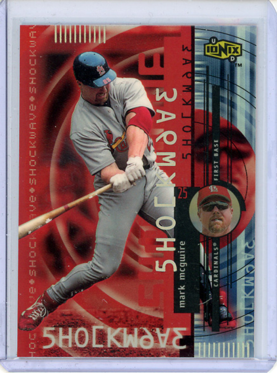 Mark McGwire 2000 Ionix, Shockwave #S1 (CQ)