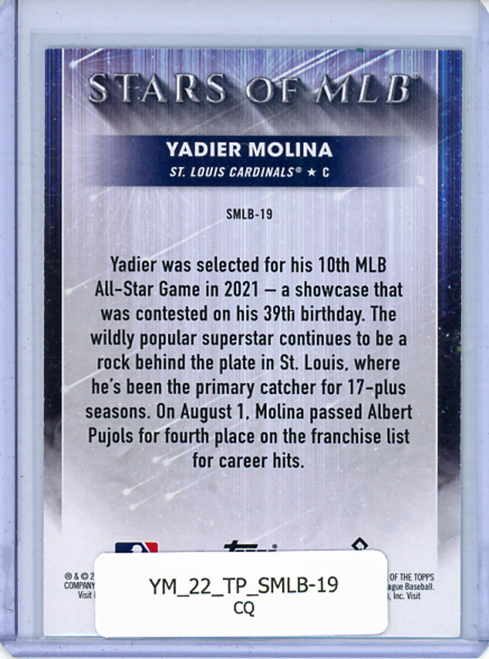 Yadier Molina 2022 Topps, Stars of MLB #SMLB-19 (CQ)