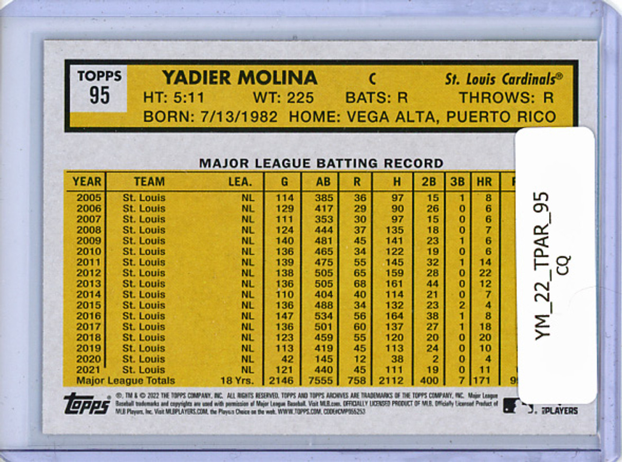 Yadier Molina 2022 Archives #95 (CQ)