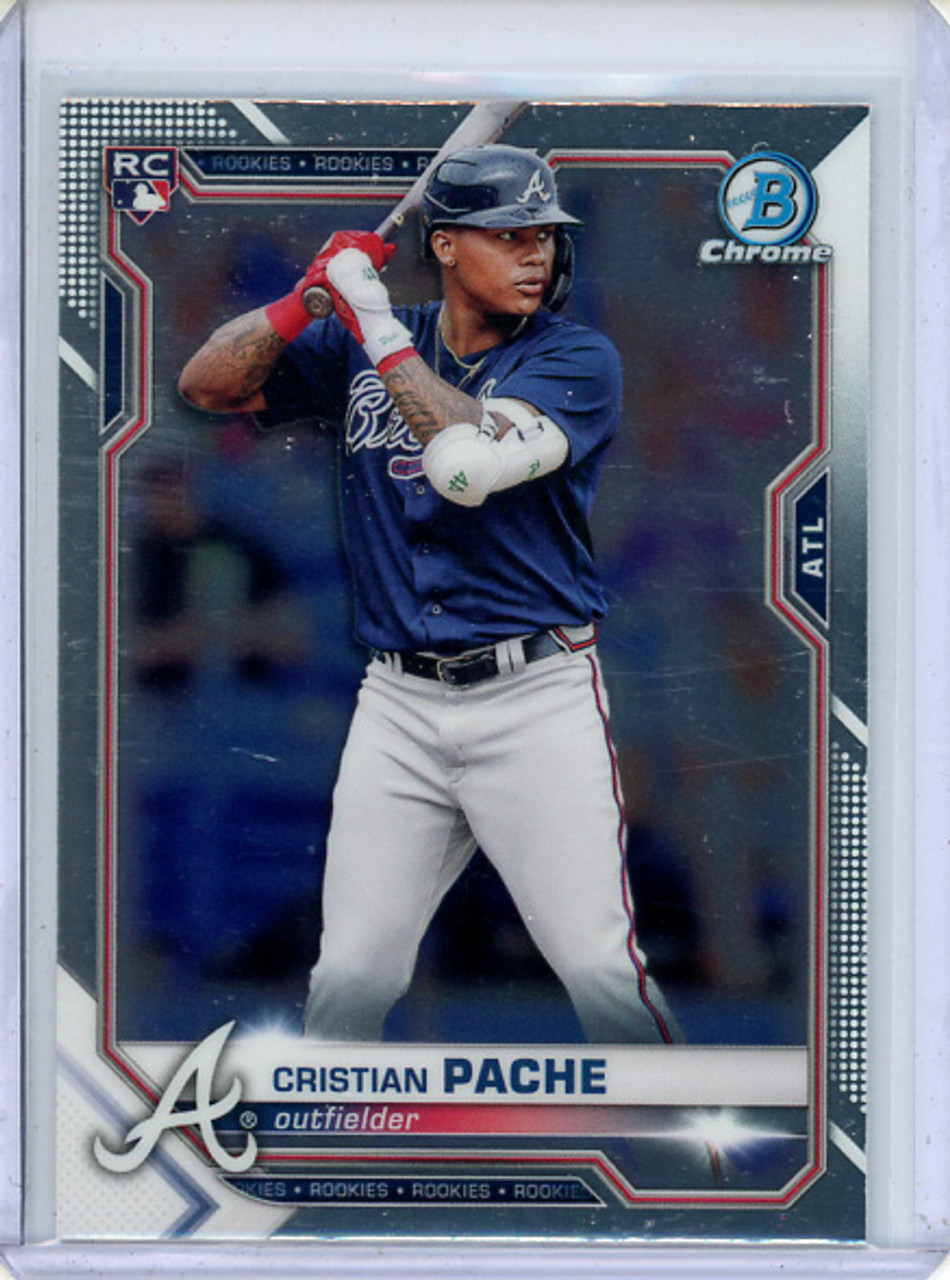 Cristian Pache 2021 Bowman Chrome #69 (CQ)