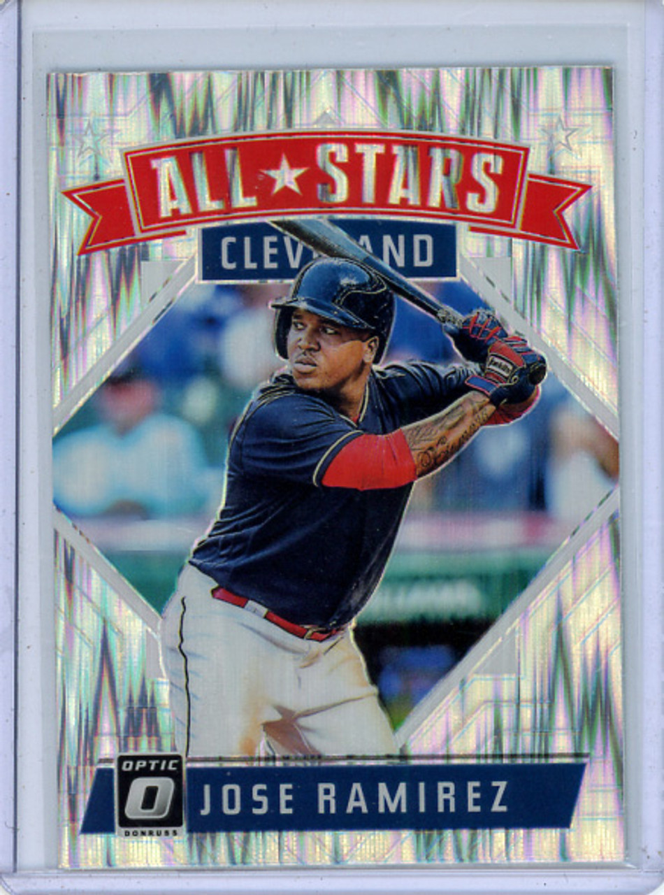 Jose Ramirez 2018 Donruss Optic #169 All-Stars Shock (CQ)