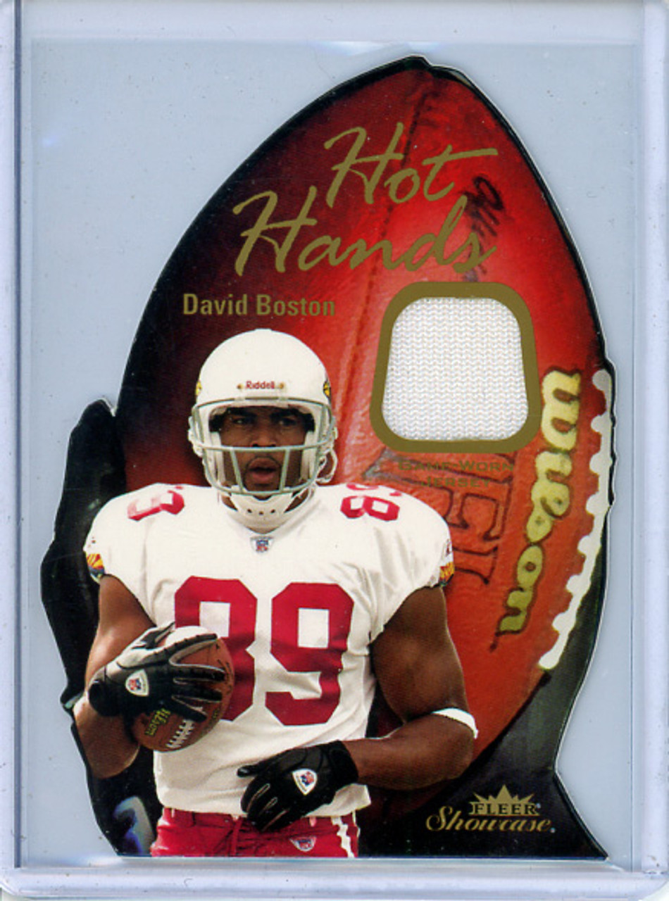 David Boston 2003 Showcase, Hot Hands Jerseys #HH-DB2 (#200/599) (CQ)