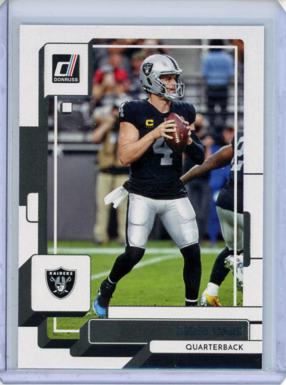 Derek Carr 2022 Donruss #284 (CQ)