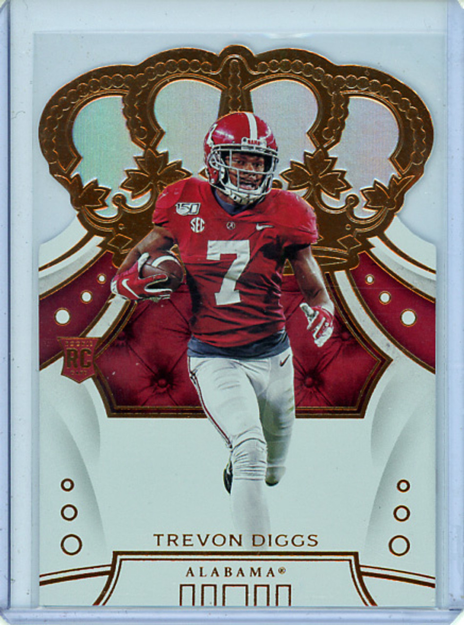 Trevon Diggs 2020 Chronicles Draft Picks, Crown Royale #11 (CQ)