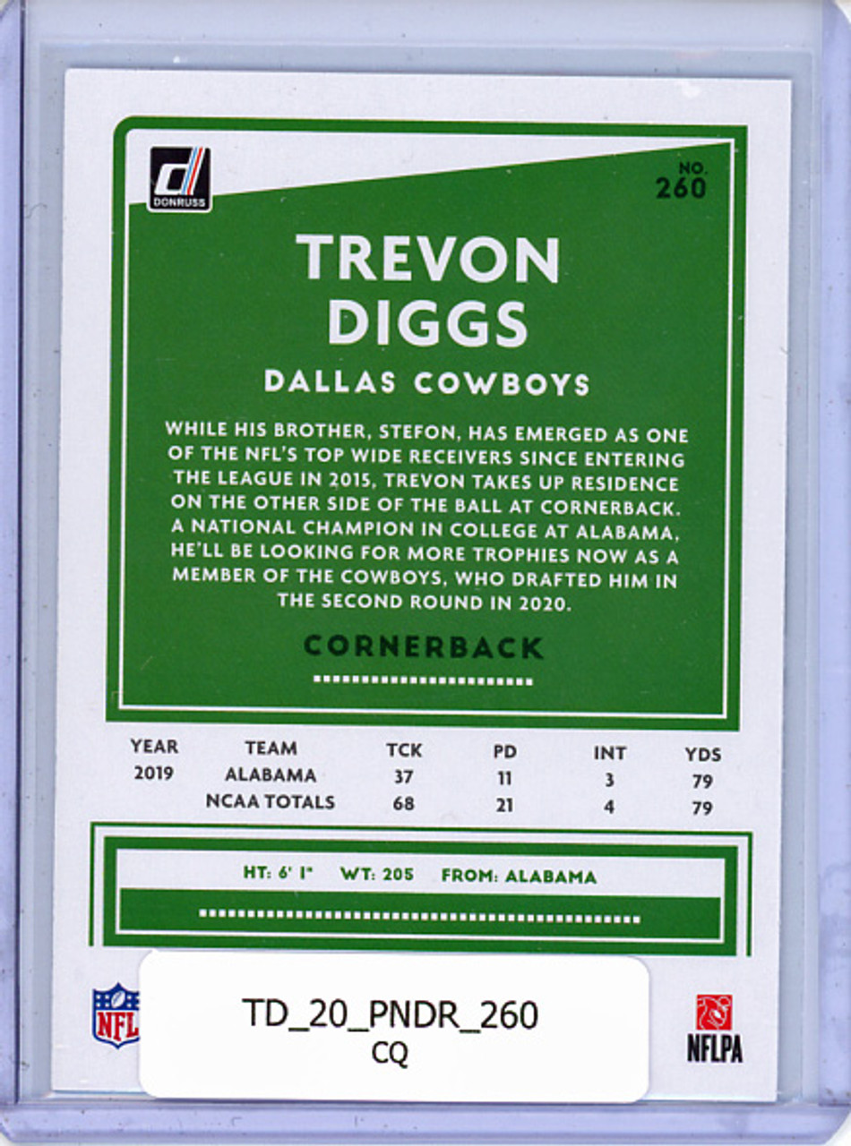 Trevon Diggs 2020 Donruss #260 (CQ)