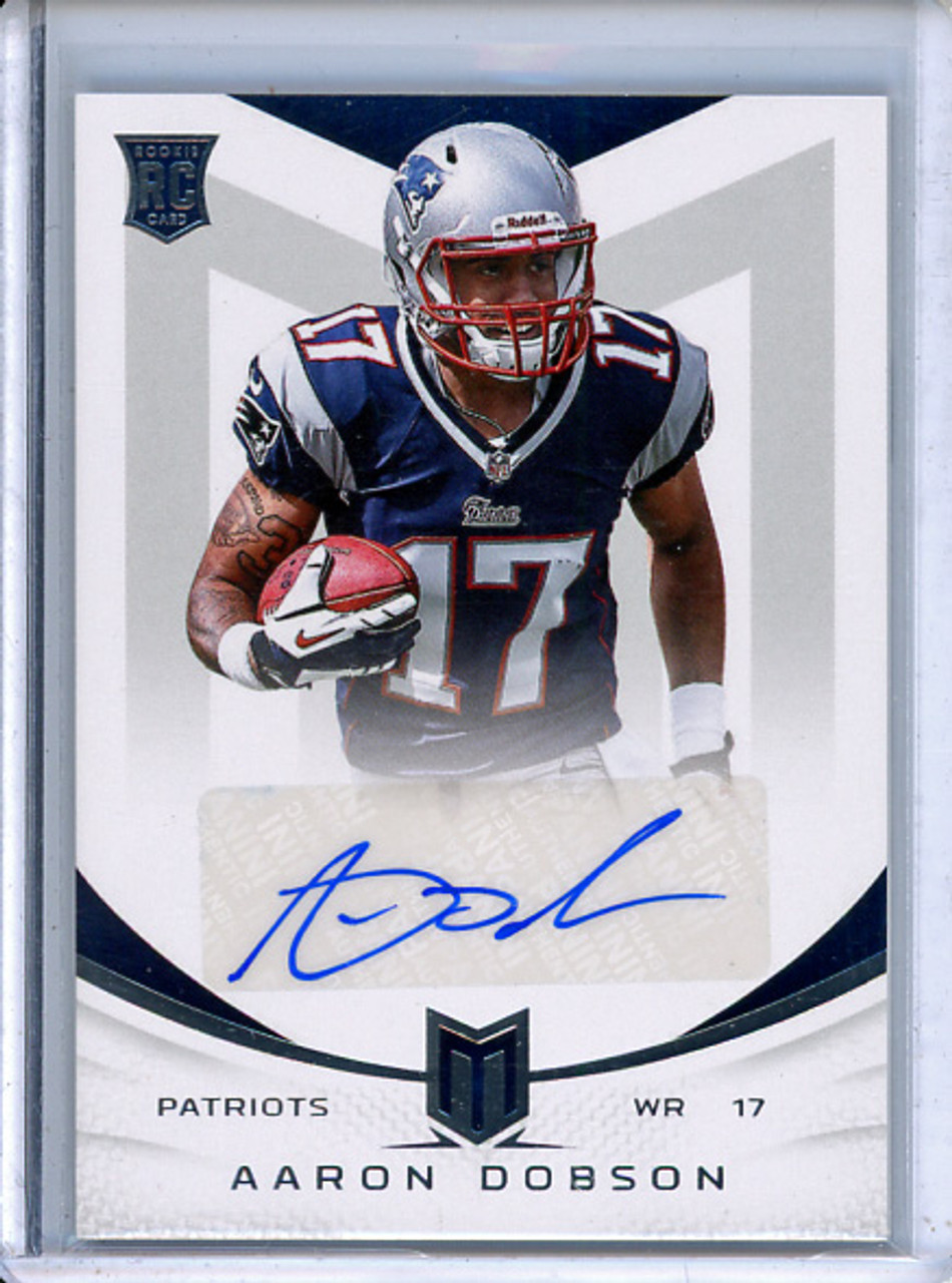 Aaron Dobson 2013 Momentum #101 Rookie Signatures Silver (#34/99) (CQ)