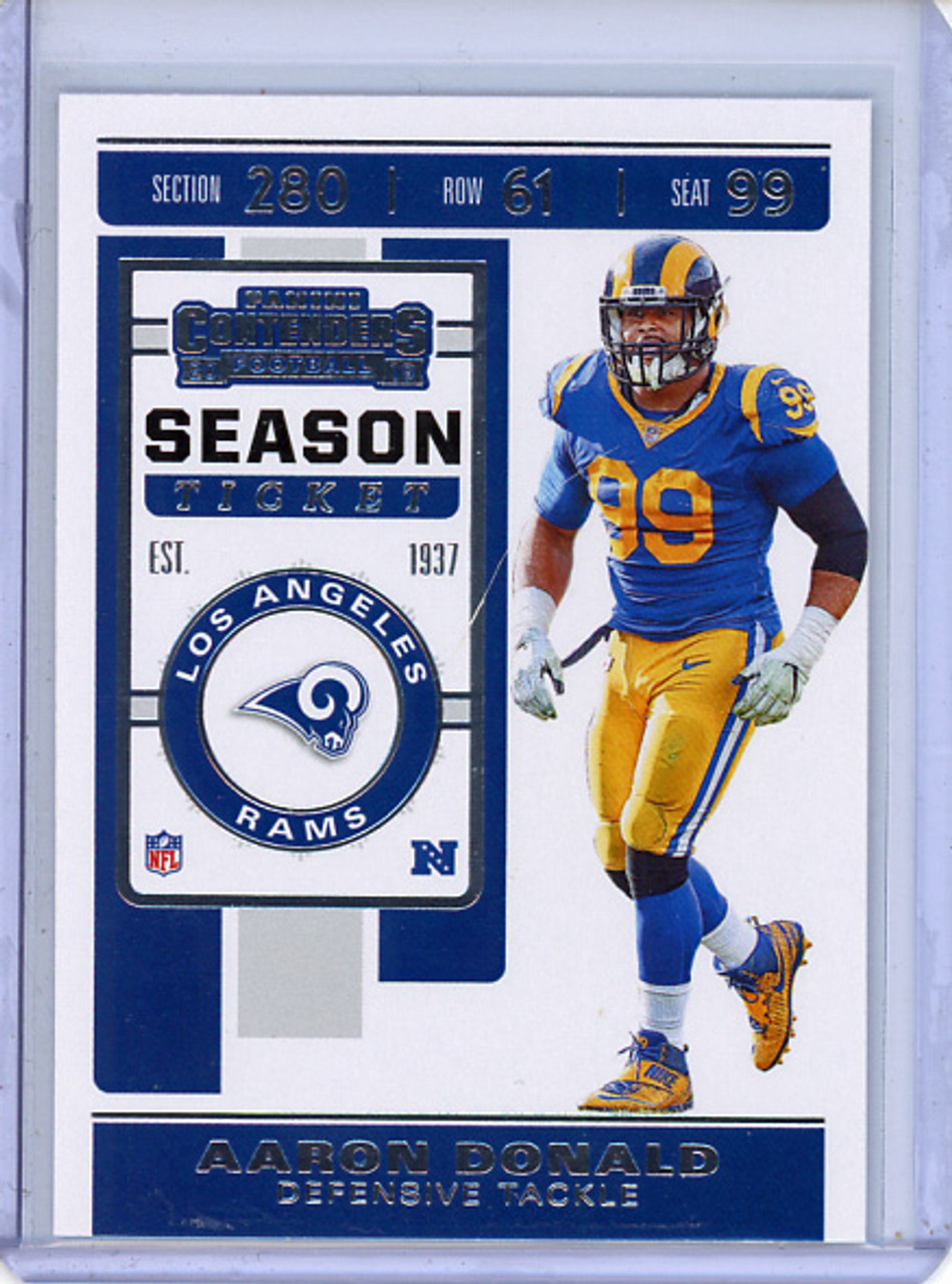 Aaron Donald 2019 Contenders #98 (CQ)