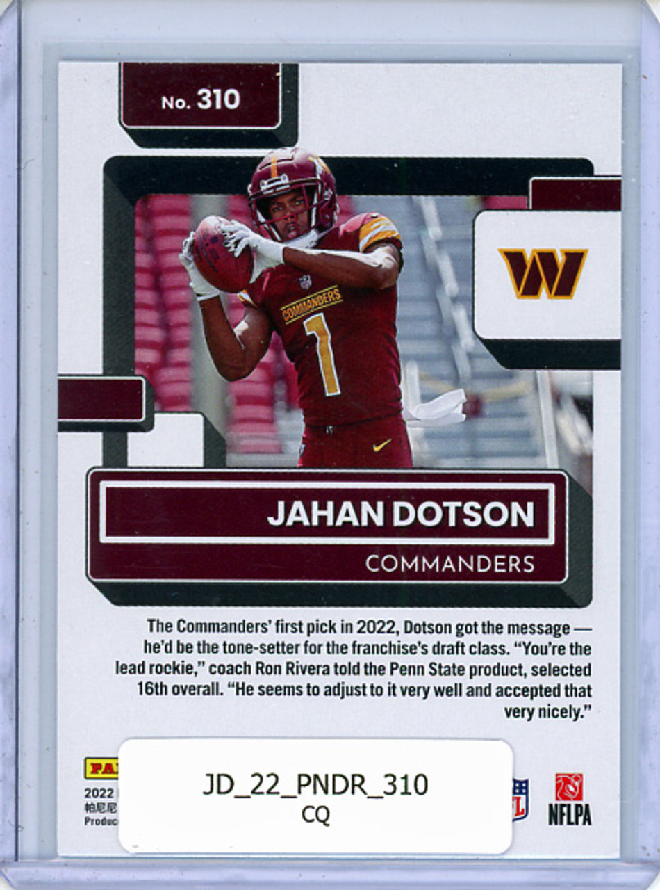 Jahan Dotson 2022 Donruss #310 (CQ)