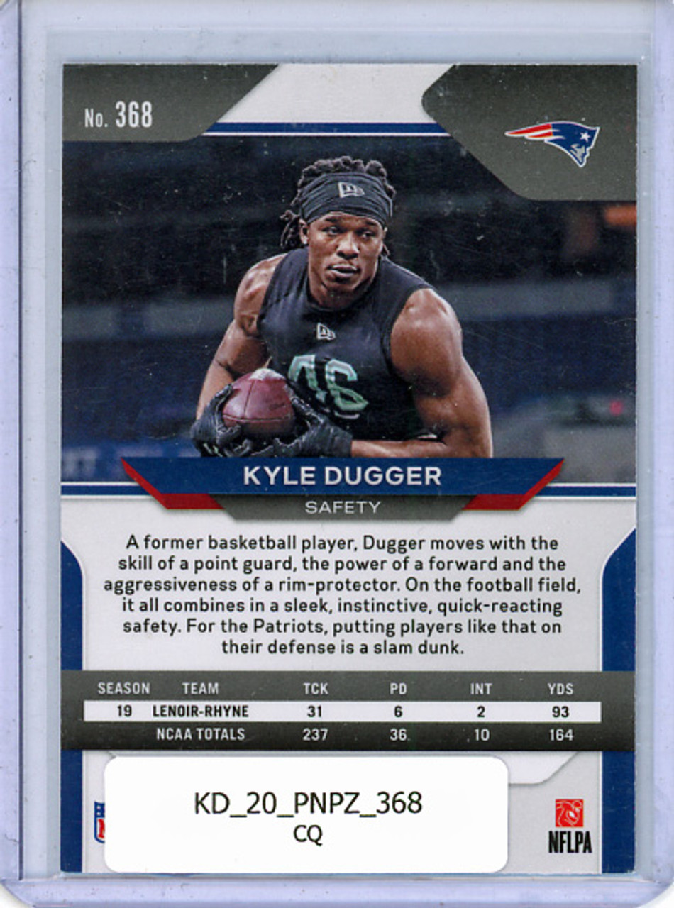 Kyle Dugger 2020 Prizm #368 (CQ)