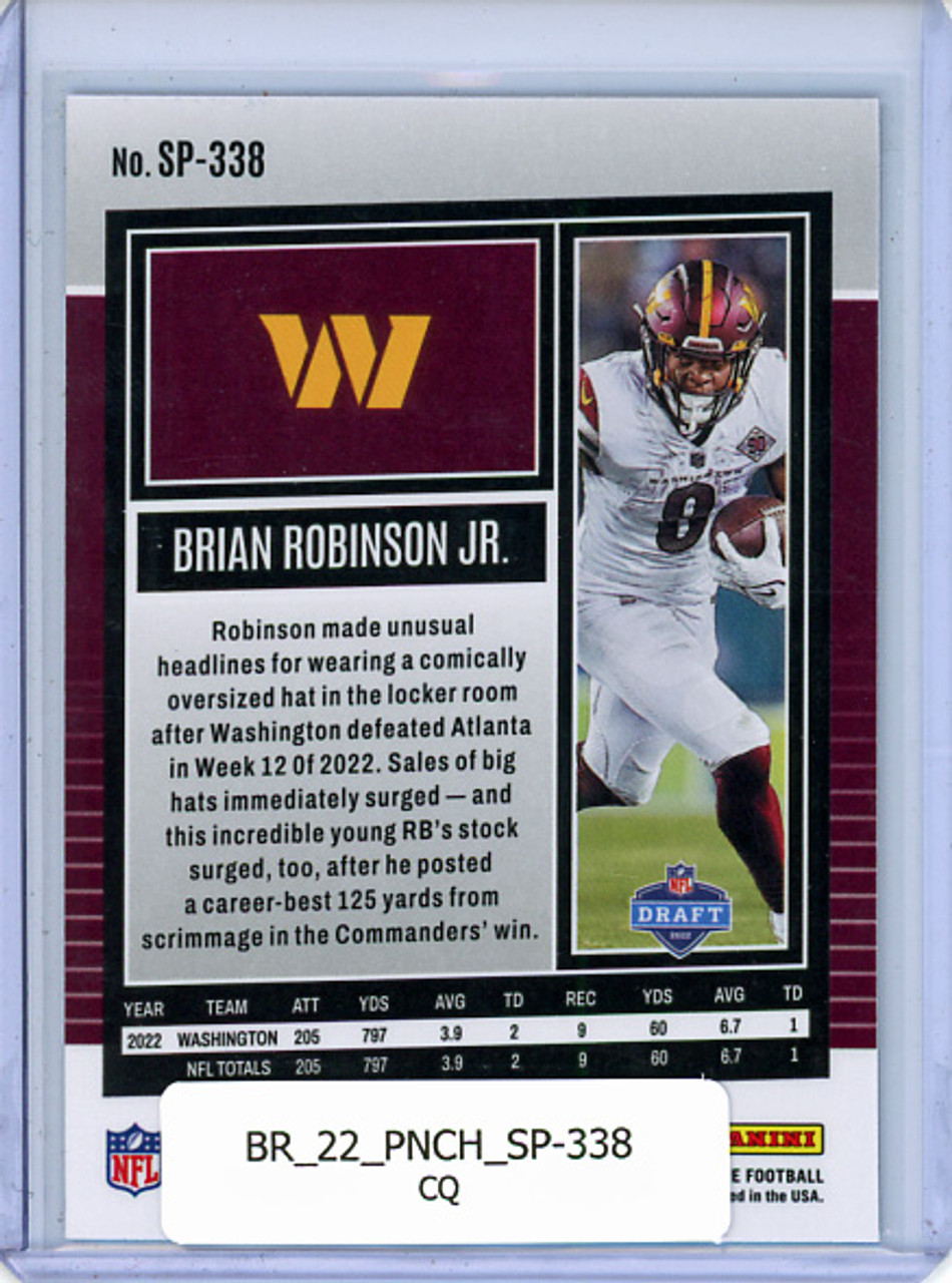 Brian Robinson Jr. 2022 Chronicles, Score Premium #SP-338 (CQ)