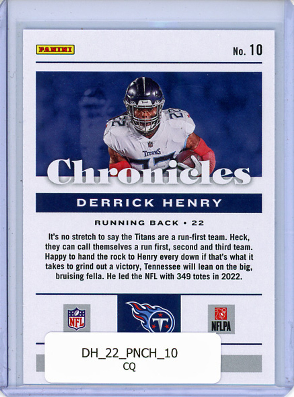 Derrick Henry 2022 Chronicles #10 (CQ)