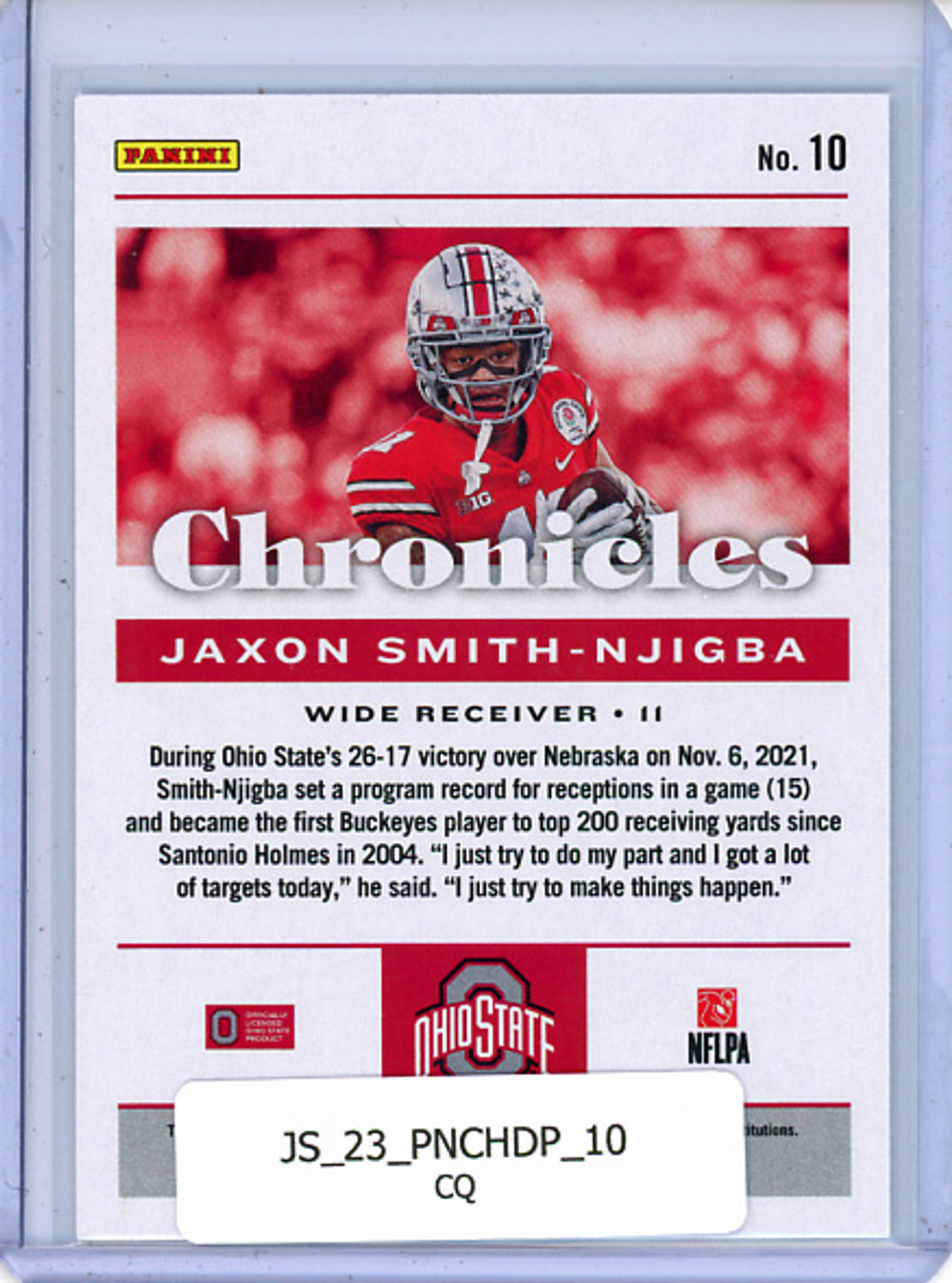 Jaxon Smith-Njigba 2023 Chronicles Draft Picks #10 (CQ)