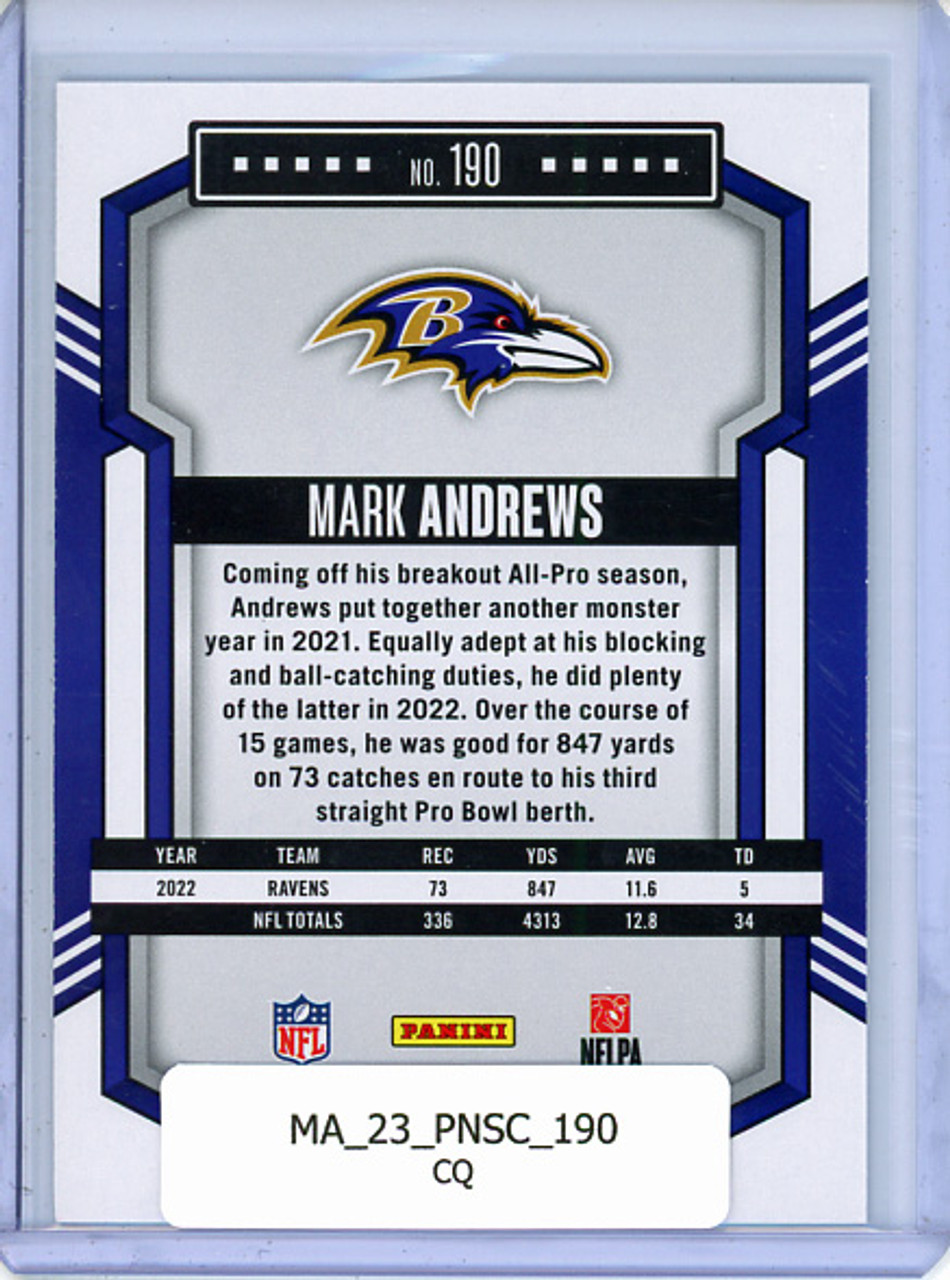 Mark Andrews 2023 Score #190 (CQ)