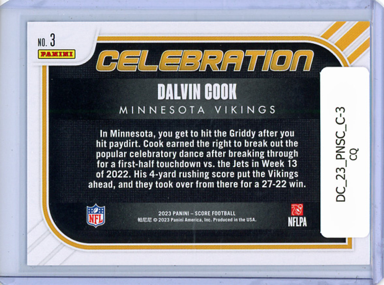 Dalvin Cook 2023 Score, Celebration #3 (CQ)
