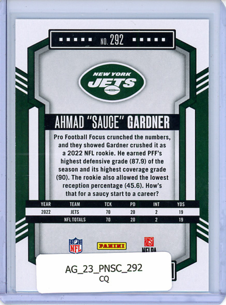 Ahmad "Sauce" Gardner 2023 Score #292 (CQ)