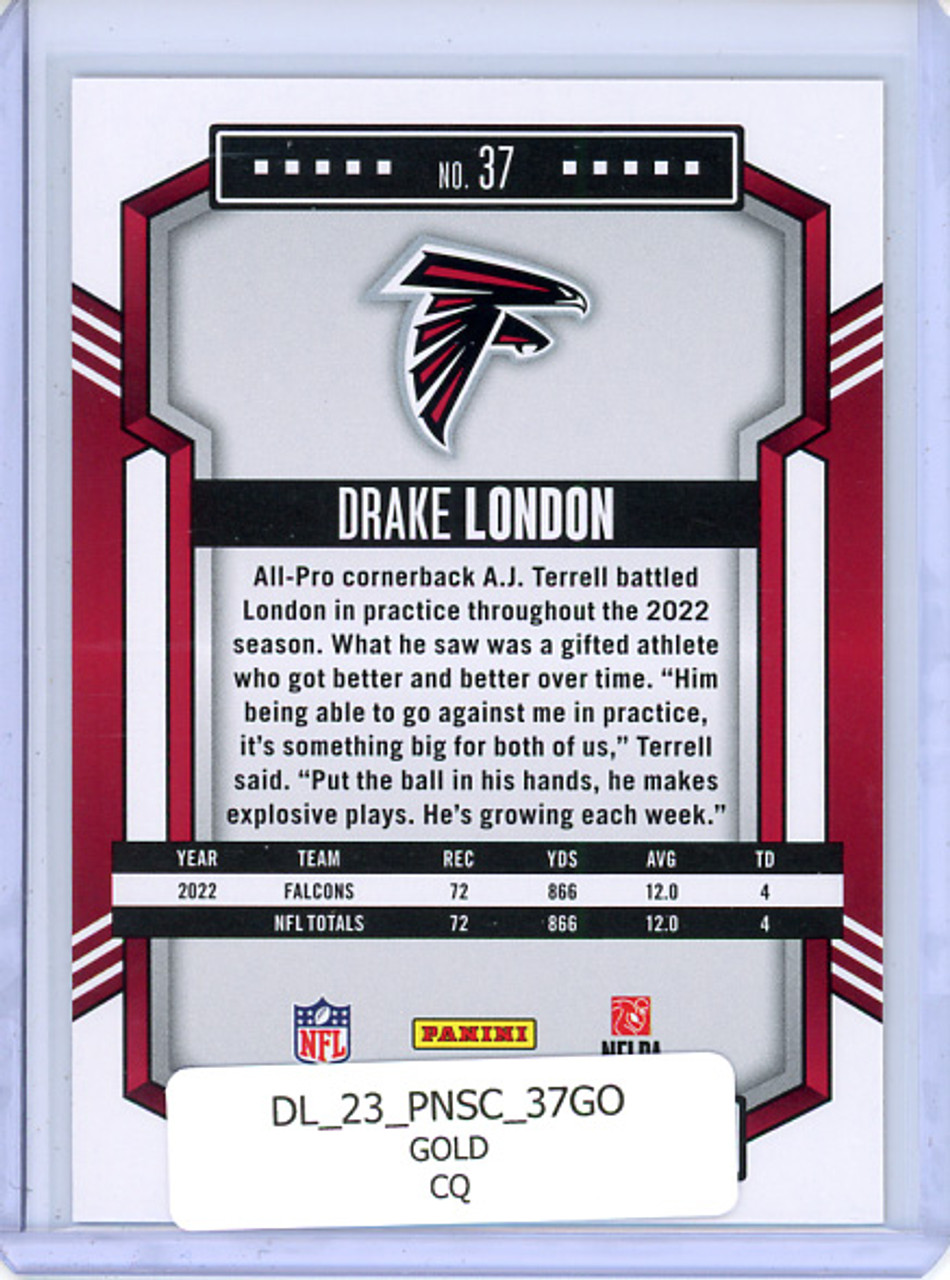 Drake London 2023 Score #37 Gold (CQ)