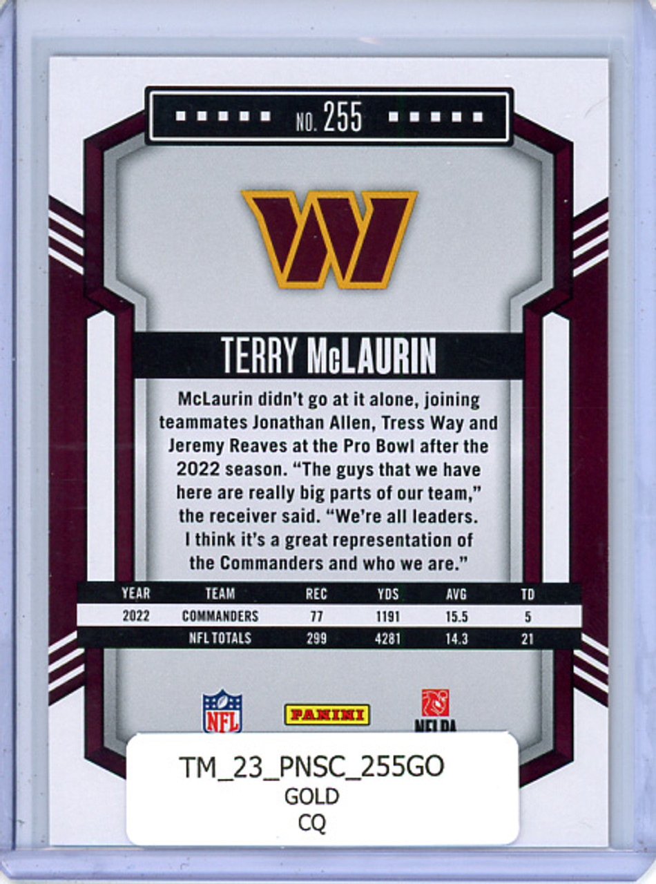 Terry McLaurin 2023 Score #255 Gold (CQ)