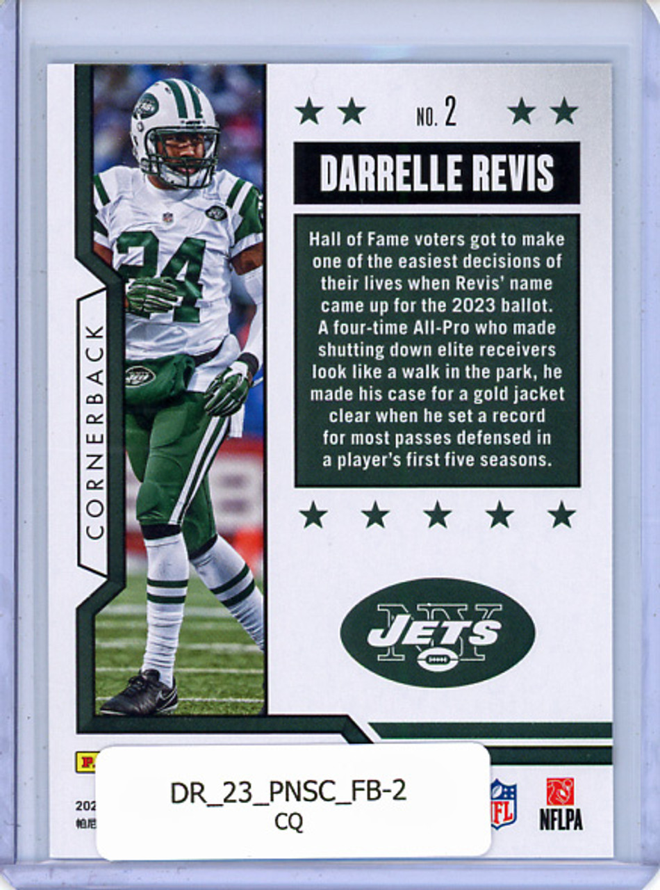 Darrelle Revis 2023 Score, First Ballot #2 (CQ)