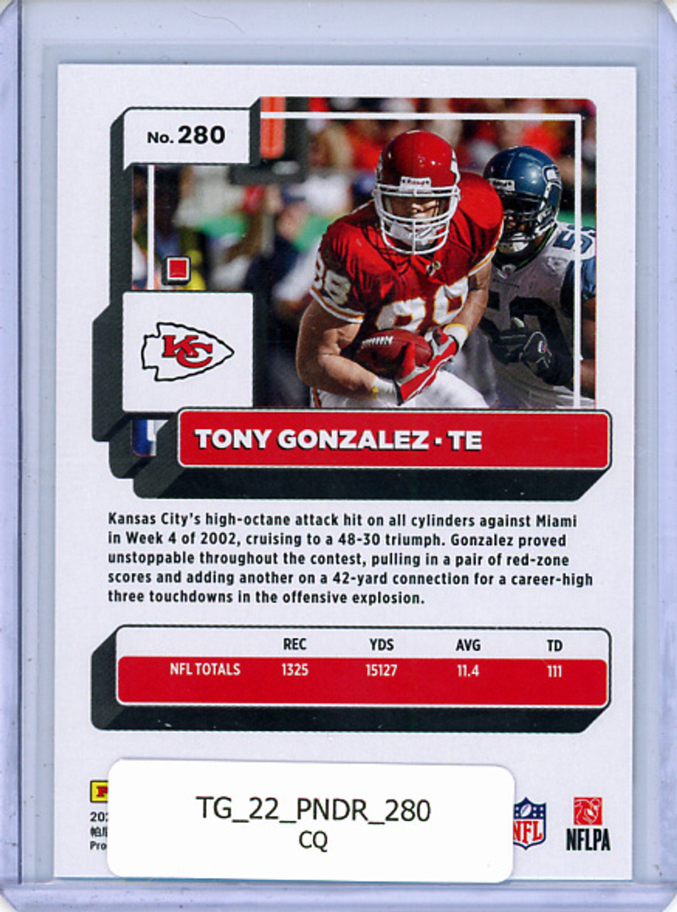 Tony Gonzalez 2022 Donruss #280 (CQ)