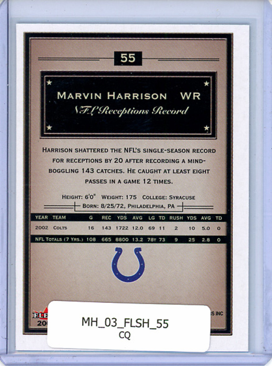 Marvin Harrison 2003 Showcase #55 (CQ)