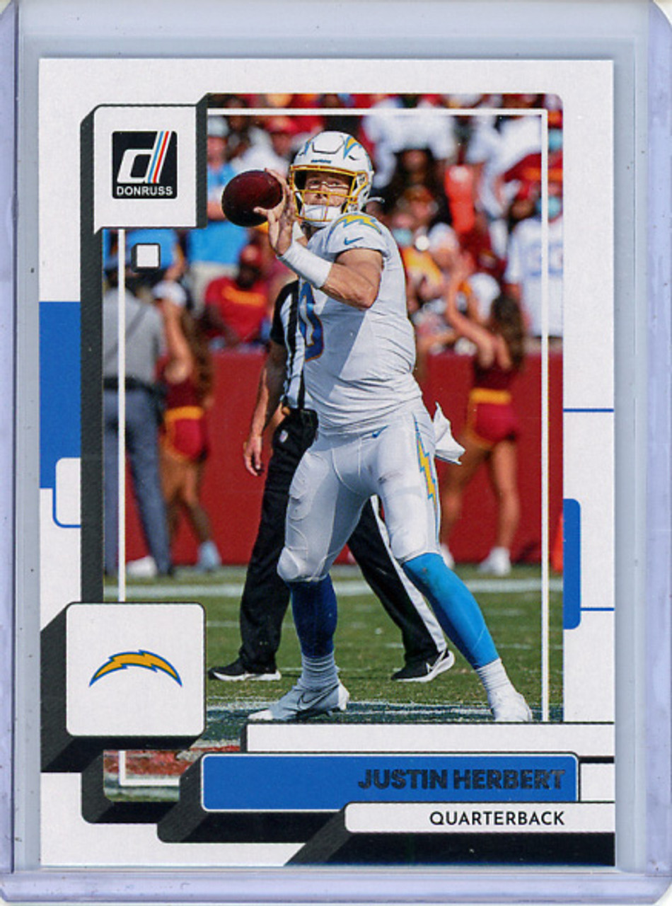 Justin Herbert 2022 Donruss #294 (CQ)