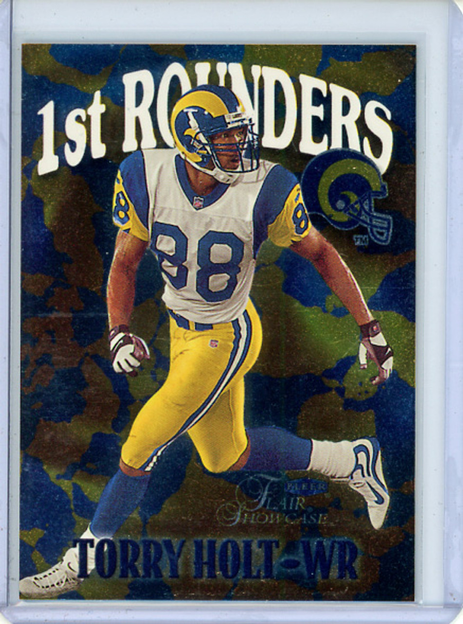 Torry Holt 1999 Flair Showcase, First Rounders #FR-7 (CQ)